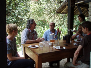 Judges enjoying cake and coffee(Small).JPG